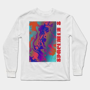 Spacemen 3 †† Retro Style Psychedelic Fan Design Long Sleeve T-Shirt